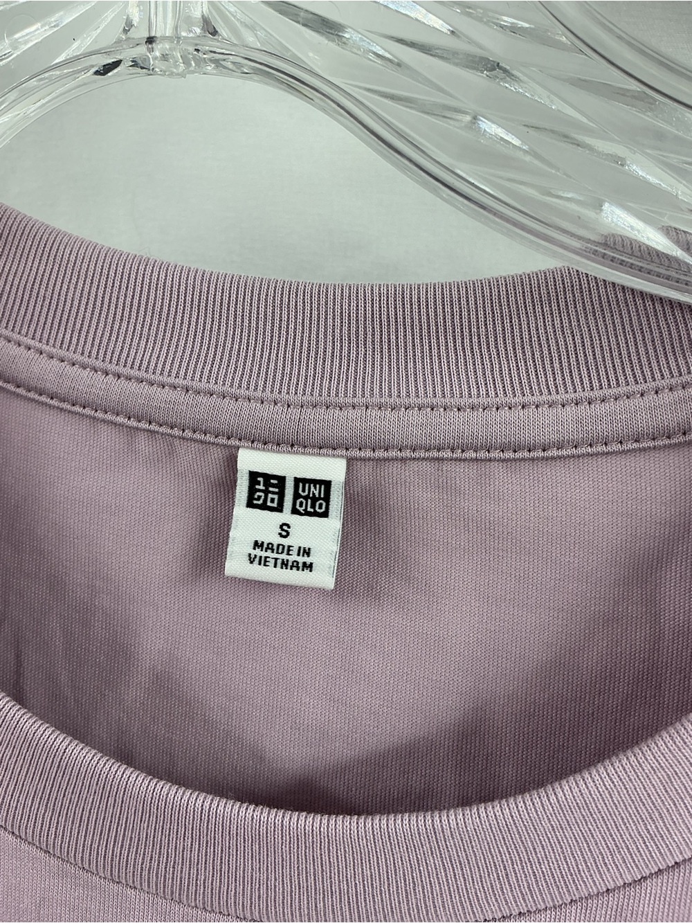 Uniqlo Lavender Short-Sleeve Midi Dress 1209 - Picture 3 of 6
